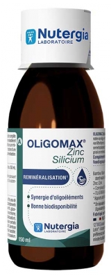 Nutergia Oligomax Reminéralisation Zinc Silicium 150 ml
