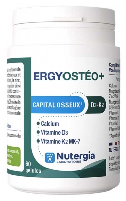 Nutergia Ergyostéo+ Capital Osseux 60 Gélules