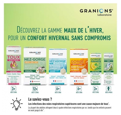 Granions Toux Grasse et Sèche 120 ml