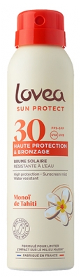 Lovea Brume Haute Protection & Bronzage Visage et Corps Monoï de Tahiti SPF30 150 ml