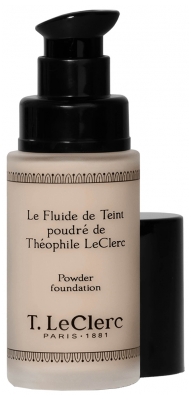 T.Leclerc Fluide de Teint Fini Poudré et Mat 30 ml - Teinte : 03 - Beige Sablé Mat