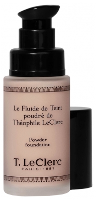 T.Leclerc Fluide de Teint Fini Poudré et Mat 30 ml - Teinte : 05 - Beige Ambré Mat