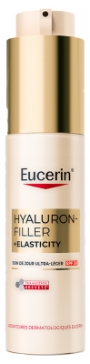 Eucerin Hyaluron-Filler + Elasticity Soin de Jour Ultra-Léger Anti-Âge SPF50 50 ml