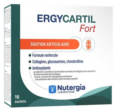 Nutergia Ergycartil Fort Renfort Articulaire 16 Sachets