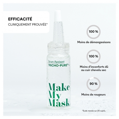 Make My Mask Tricho-Pure Sérum Apaisant Régénération Active du Cuir Chevelu 20 ml