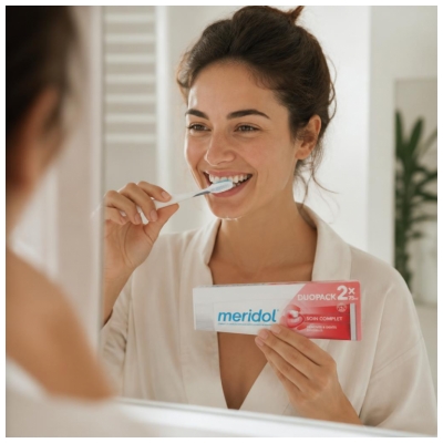 Meridol Soin Complet Sensibilité Dentifrice Lot 2 x 75 ml