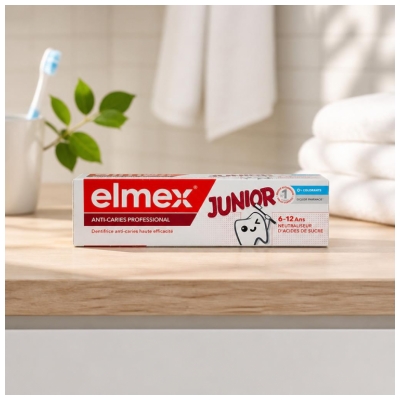 Elmex Dentifrices Junior Anti-Caries 6-12 ans 75 ml