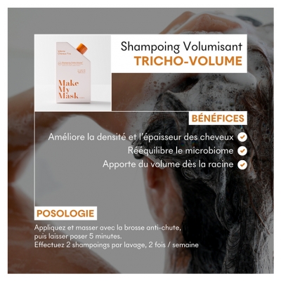 Make My Mask Tricho-Volume pH5 Shampoing Cheveux Fins 180 ml
