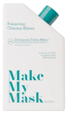 Make My Mask Tricho-Mela+ pH5 Shampoing Prévention Cheveux Blanc 180 ml