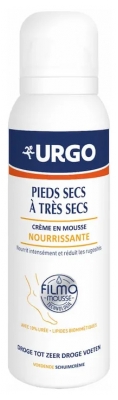 Urgo Crème en Mousse Nourrissante Pieds Secs 125 ml