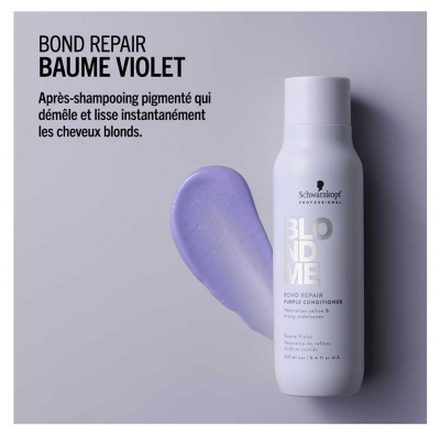 BlondMe Schwarzkopf Professional Bond Repair Baume Violet 250 ml