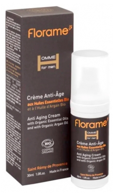 Florame Homme Crème Anti-Âge Bio 30 ml
