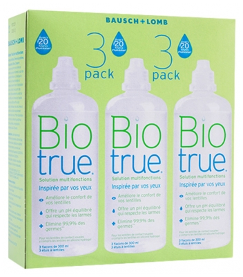 Bausch + Lomb Biotrue Pack 3 300 ml