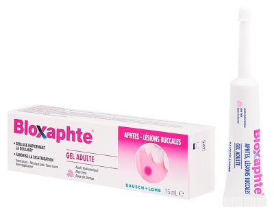 Bausch + Lomb Bloxaphte Gel Adulte 15 ml Avec Applicateur