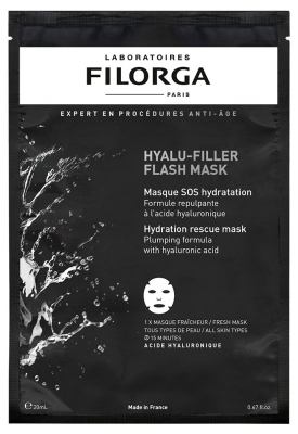 Filorga HYALU-FILLER Flash Mask 1 Masque SOS Hydratation 23 g