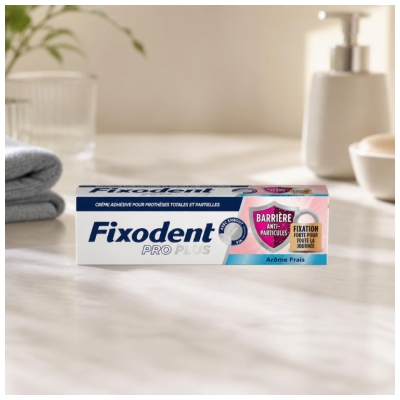 Fixodent Pro Plus La Meilleure Technologie Antibactérienne 40 Grammes