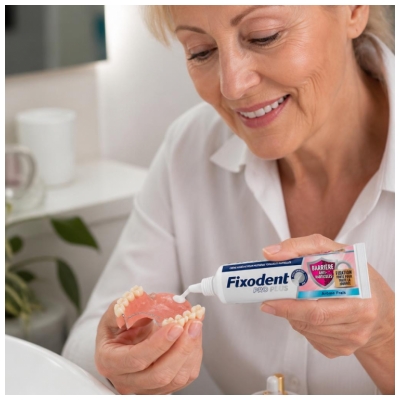 Fixodent Pro Plus La Meilleure Technologie Antibactérienne 40 Grammes