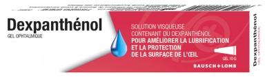 Bausch + Lomb Dexpanthenol Gel Ophatlmique Lubrifiant 10 g