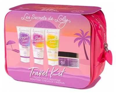 Les Secrets de Loly Travel Kit Routine 4 Étapes Cheveux Crépus