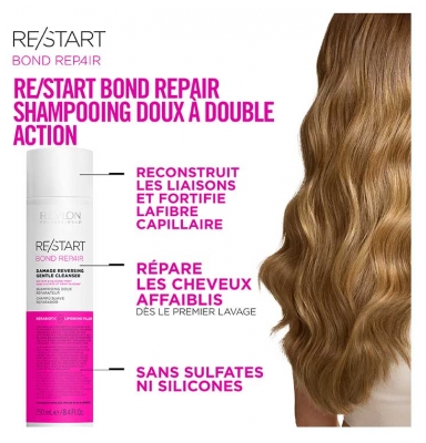 Revlon Professional Re/start Bond Repair™ Shampoing Doux Réparateur 250 ml