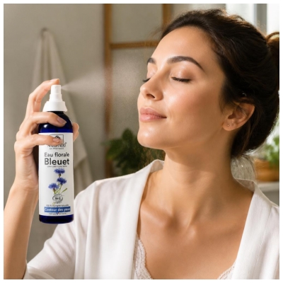 Naturado en Provence Eau Florale Bleuet Contour des Yeux Bio 200 ml