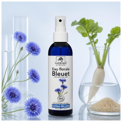 Naturado en Provence Eau Florale Bleuet Contour des Yeux Bio 200 ml