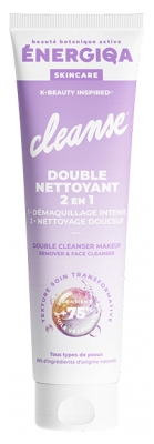 Energiqa Cleanse Double Nettoyant 2en1 Tous Types de Peaux 140 ml