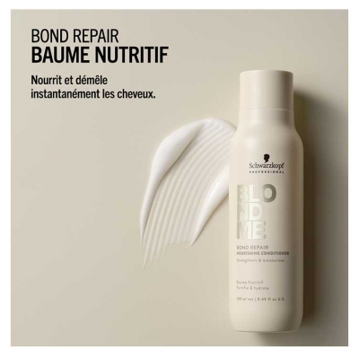 BlondMe Schwarzkopf Professional Bond Repair Baume Nutritif Fortifie & Hydrate 200 ml