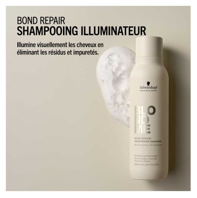 BlondMe Schwarzkopf Professional Bond Repair Shampoing Illuminateur 300 ml