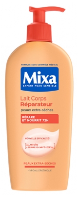 Mixa Lait Corps Réparateur Peaux Extra Sèches 250 ml