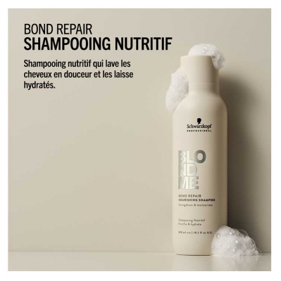 BlondMe Schwarzkopf Professional Bond Repair Shampoing Nutritif 300 ml