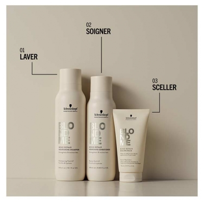 BlondMe Schwarzkopf Professional Bond Repair Shampoing Nutritif 300 ml