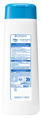Mixa Bébé Lait de Toilette Hypoallergénique Très Doux 300 ml