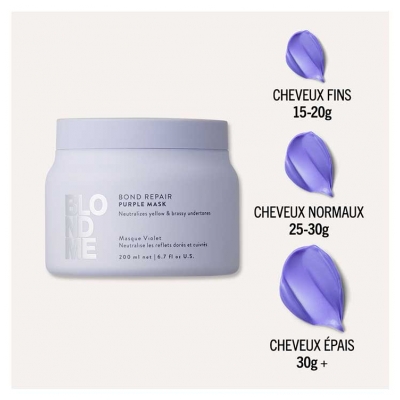 BlondMe Schwarzkopf Professional Ond Repair Masque Violet 250 ml