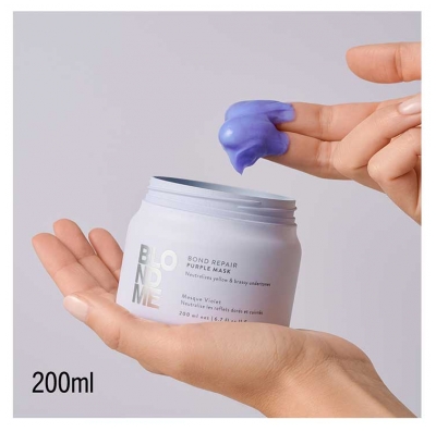 BlondMe Schwarzkopf Professional Ond Repair Masque Violet 250 ml