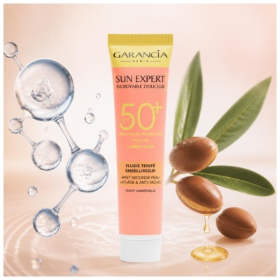 Garancia Fluide Teinté Incroyable Douceur Sun Expert SPF50+ 40 ml