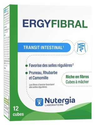 Nutergia Ergyfibral 12 Cubes de 10 g