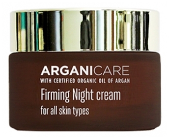 Arganicare Crème de Nuit Raffermissante Tous Types de Peau 50 ml
