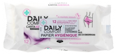 Biogenya Lingettes Papier Toilette 12Pcs
