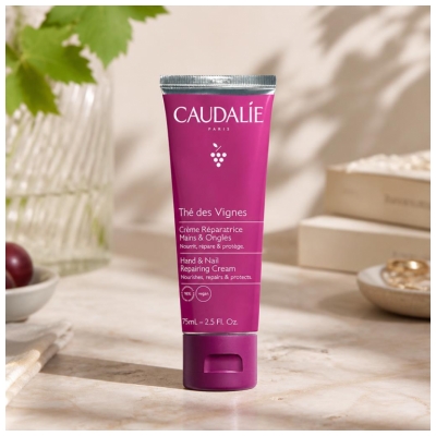 Caudalie Thé Des Vignes Crème Mains et Ongles Réparatrice 75 ml