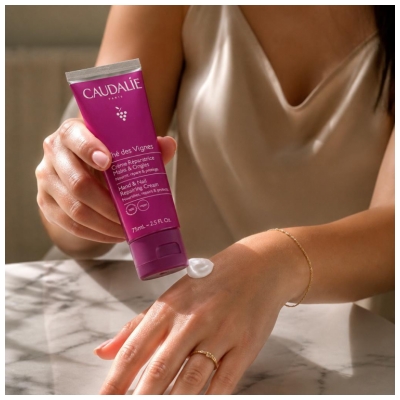 Caudalie Thé Des Vignes Crème Mains et Ongles Réparatrice 75 ml