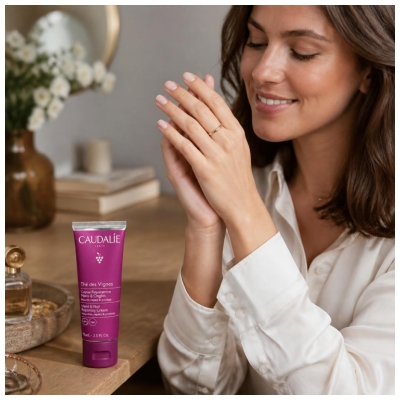 Caudalie Thé Des Vignes Crème Mains et Ongles Réparatrice 75 ml
