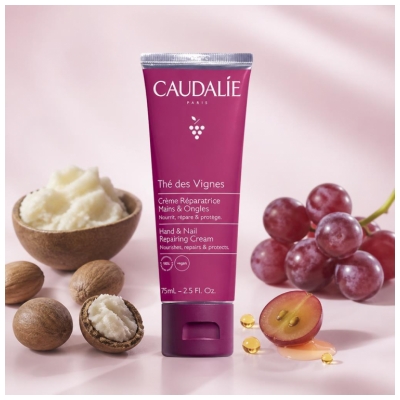Caudalie Thé Des Vignes Crème Mains et Ongles Réparatrice 75 ml