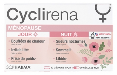 3C Pharma Cyclirena pour la Ménopause 60 Gélules
