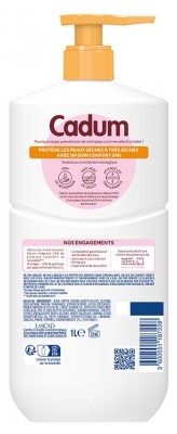 Cadum Crème Lavante Surgras Beurre de Karité Peaux Sèches à Très Sèches 1L