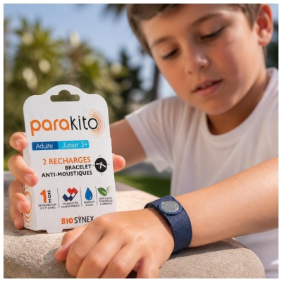 Parakito Pack 2 Recharges Bracelet Anti Moustique