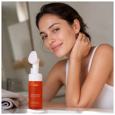 Séfia Nettoyant Brosse Douceur et Éclat Toutes Peaux 120 ml