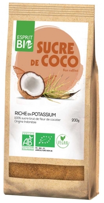 Esprit Bio Sucre de Coco Bio 200 g