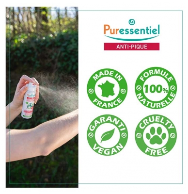 Puressentiel Spray Répulsif Bébé Anti-Pique - 60 ml