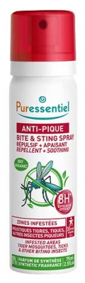 Puressentiel Nouvelle Formule : Spray Répulsif Anti-Pique Aux He Bio - 75 ml (Mars 2022)